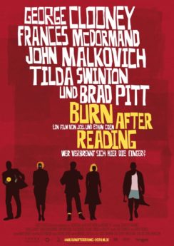 Filmposter Burn After Reading
