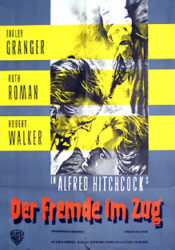 Filmposter Der Fremde im Zug