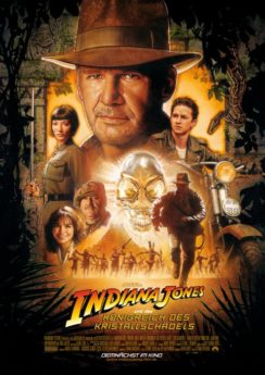 Filmposter Indiana Jones und das Königreich des Kristallschädels