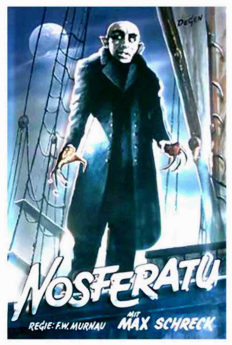 Filmposter Nosferatu, eine Symphonie des Grauens