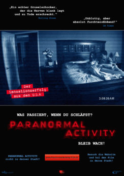 Filmposter Paranormal Activity