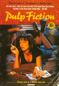 Filmposter Pulp Fiction