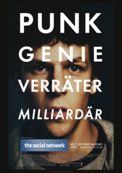 Filmposter The Social Network