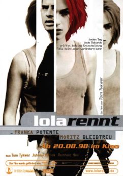 Filmposter Lola Rennt