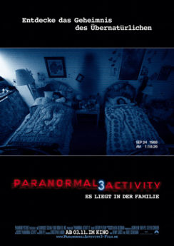 Filmposter Paranormal Activity 3