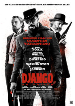 Filmposter Django Unchained