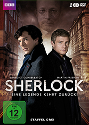 DVD-Cover Sherlock Staffel 3