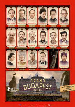 Filmposter Grand Budapest Hotel