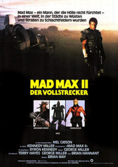 Filmposter Mad Max II