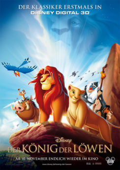 Filmposter Der König der Löwen