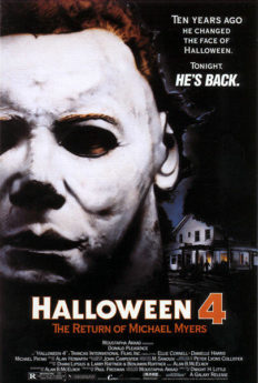Filmposter Halloween IV